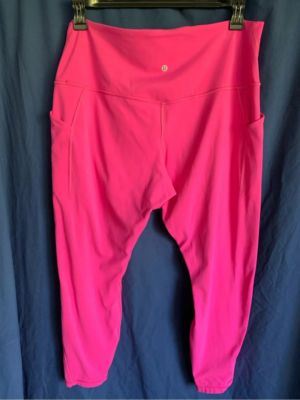 lululemon athletica Hot Pink High-Rise Performance Leggings size 18